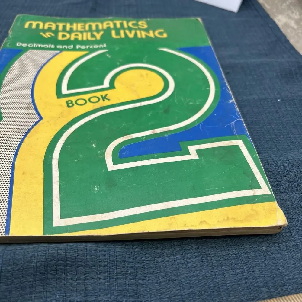 MATHEMATICS DAILY LIVING FRACTIONS BOOK 2 VINTAGE